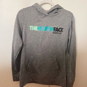 The North Face Gray Hoodie with Logo